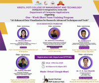 AI-Enhanced Data Visualization for Research: Advanced Techniques and Tools 2024 Training Program Poster